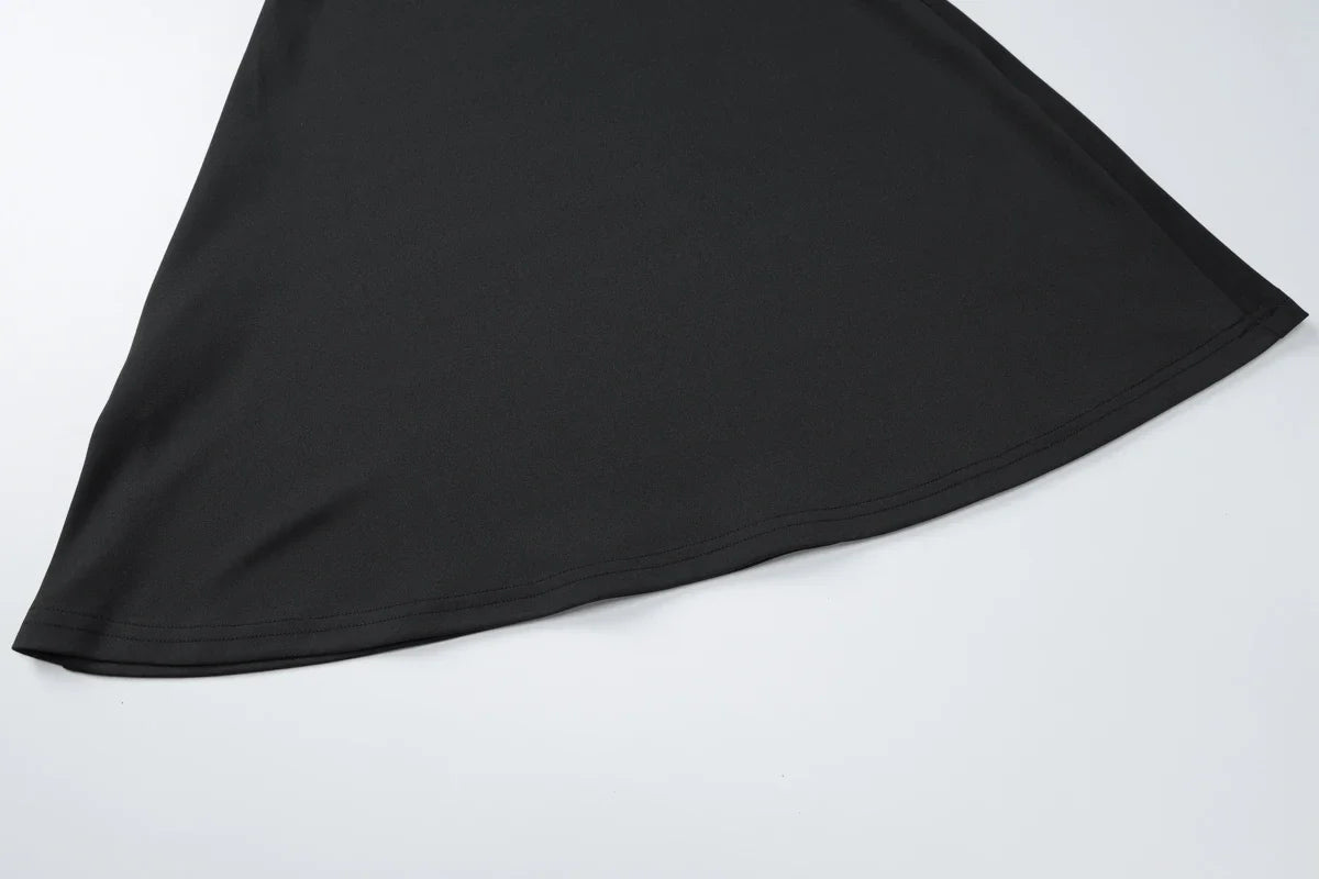 Off Shoulder Long Sleeves Slim Mini Dress Women's Sexy Elegant Outfit