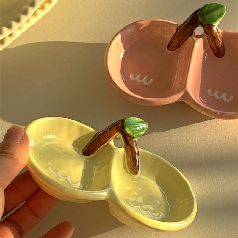 Fruit Double Lattice Plate