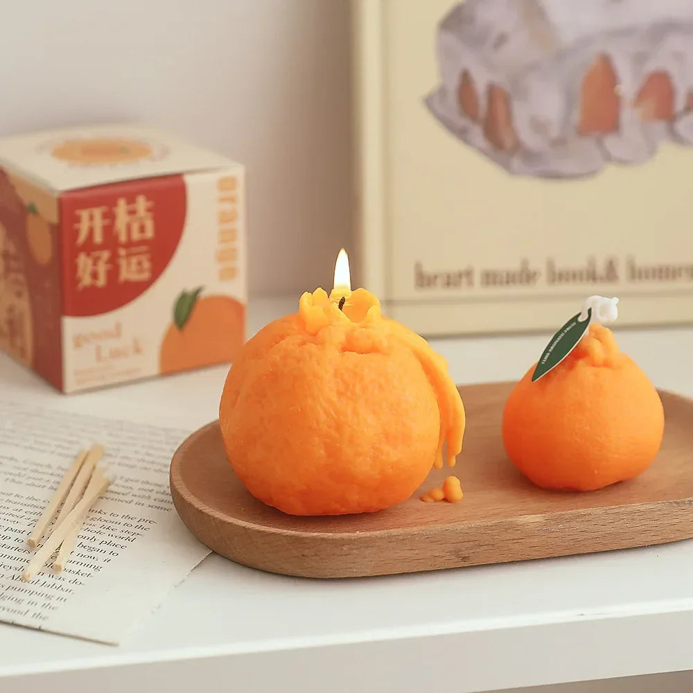 Tangerine Scented Candle Souvenir