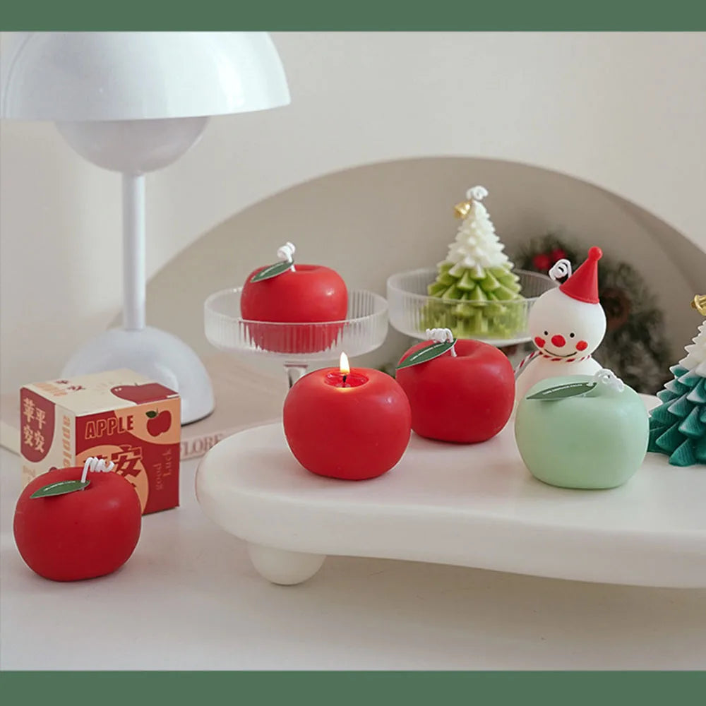 Simulation Design Apple Scented Candles