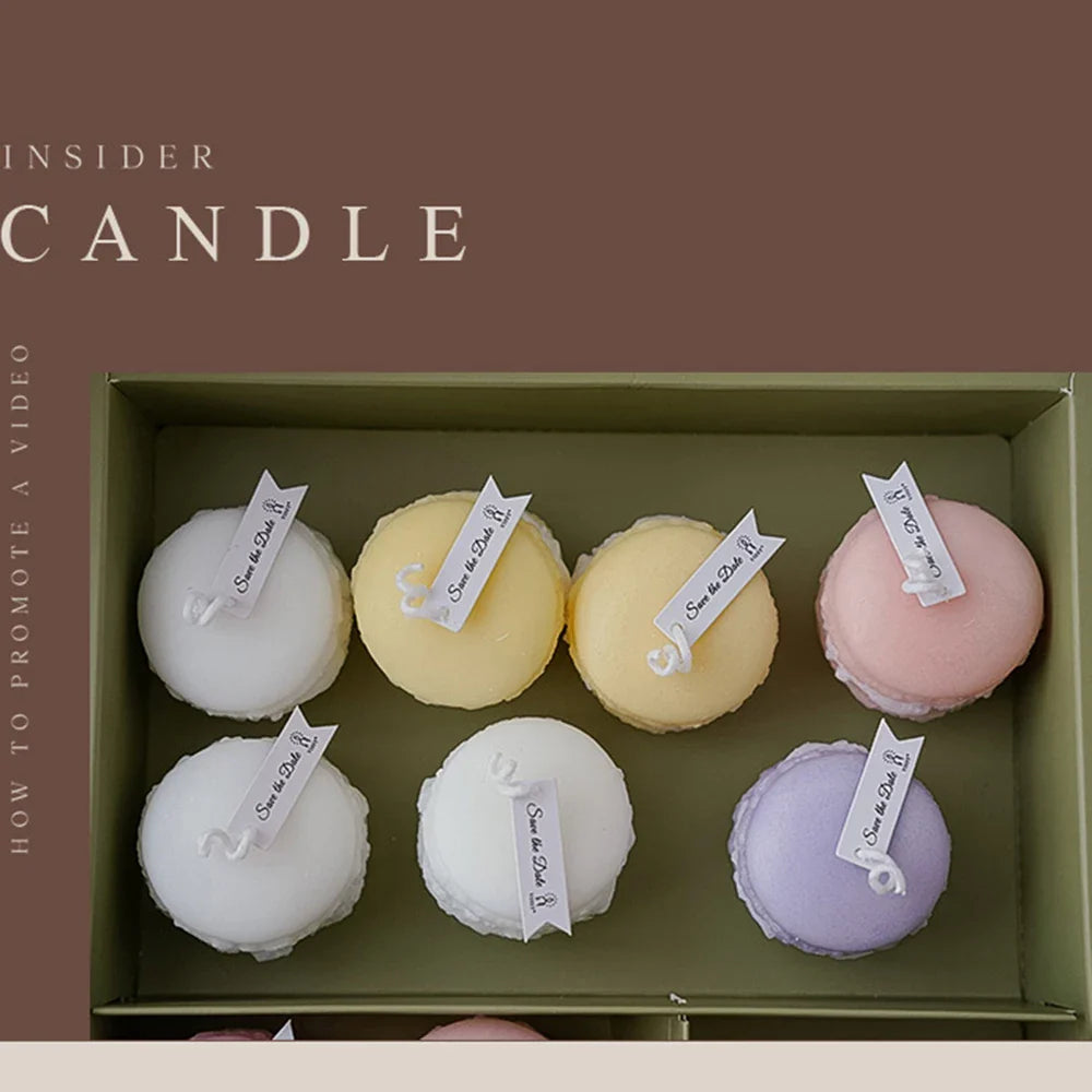 Macaroon Aromatherapy Perfume Fragrance Scented Candle