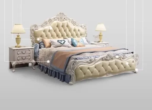 Luxury Frame Double Bed Furniture Sets