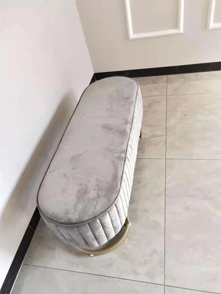 Ottomans Minimalist Shoe Portable Stools Cafe Viila Vanity Stool Home Furniture Portable Stool