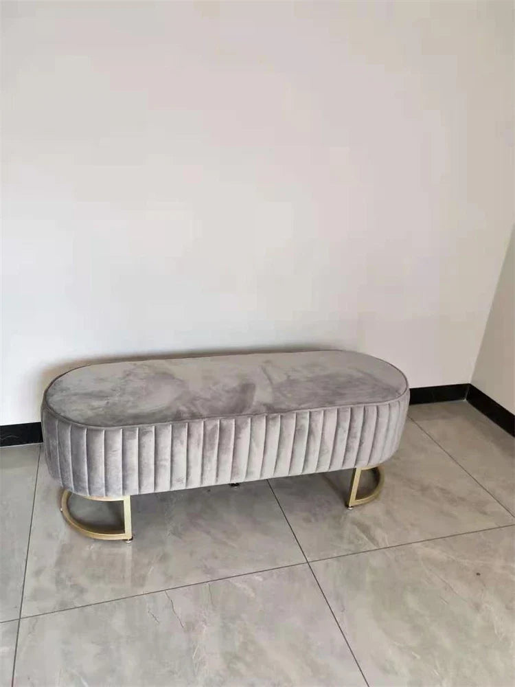 Ottomans Minimalist Shoe Portable Stools Cafe Viila Vanity Stool Home Furniture Portable Stool