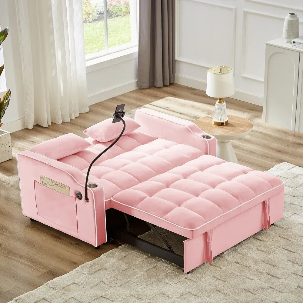 Modern Versatile Foldable Sofa Bed in 3 Lengths