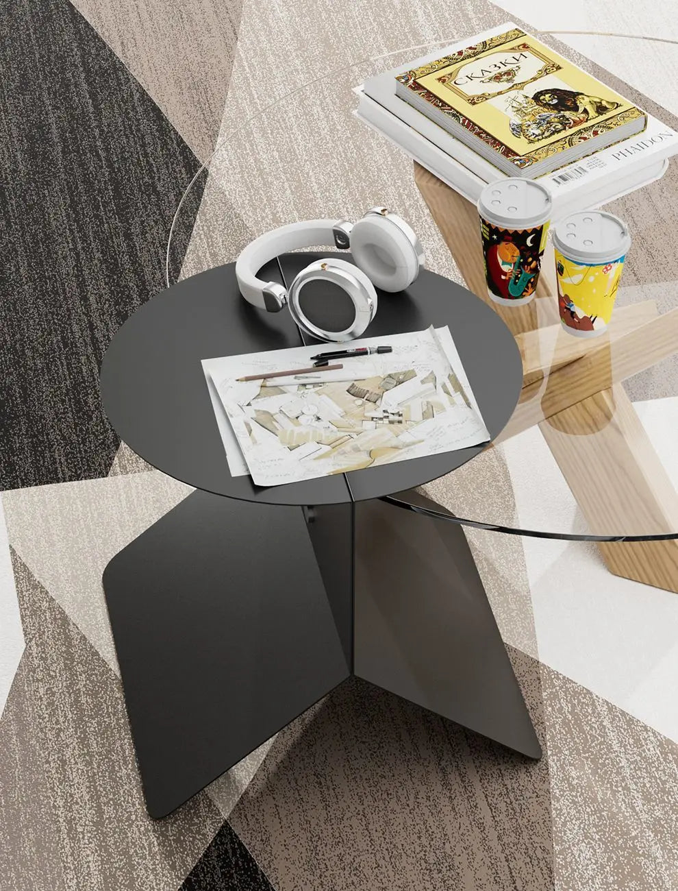 Dopamine Cute Coffee - Magazine Rack