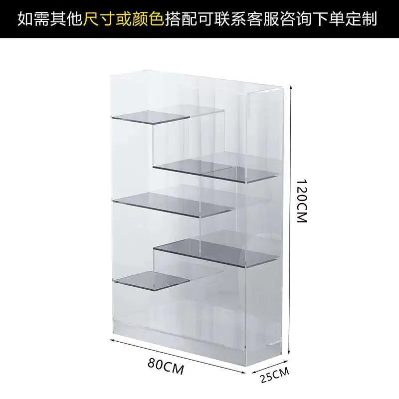 Multifunctional Bookcase Storage Shelves Modern Bookshelf Book Rack