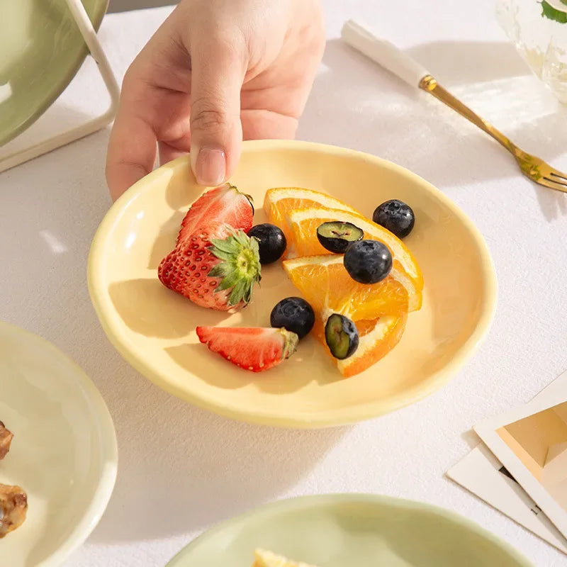 Luxury Ceramic Snack Plate