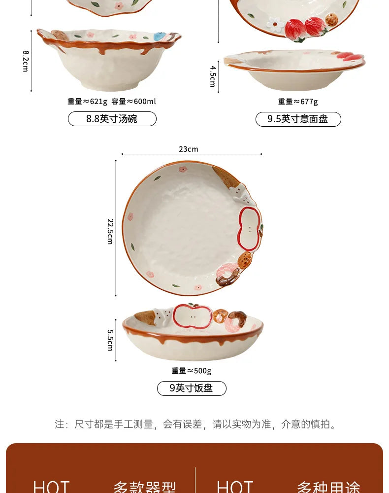 Cute Strawberry Bowl