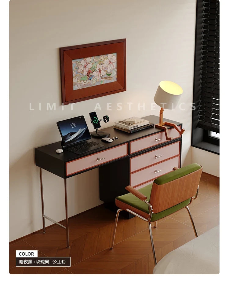 Vanity Bedroom Table Cosmetics Garden Desk Storage Dressing Table Chair Jewelry Living Room Home Furniture