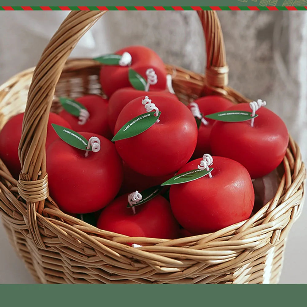 Simulation Design Apple Scented Candles