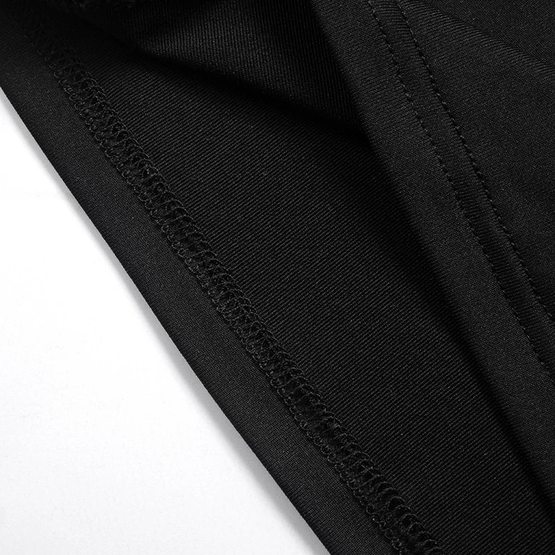 Summer Solid Color Sexy Off Shoulder Tops Lace Up Sleeveless T-Shirt Casual Slim Crop Top  Black Short Sleeve Women