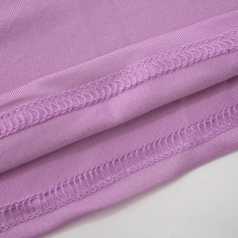 Casual Women 2 Piece Set Tracksuit Shorts Sleeve Crop Tops+Silky Leggings Matching