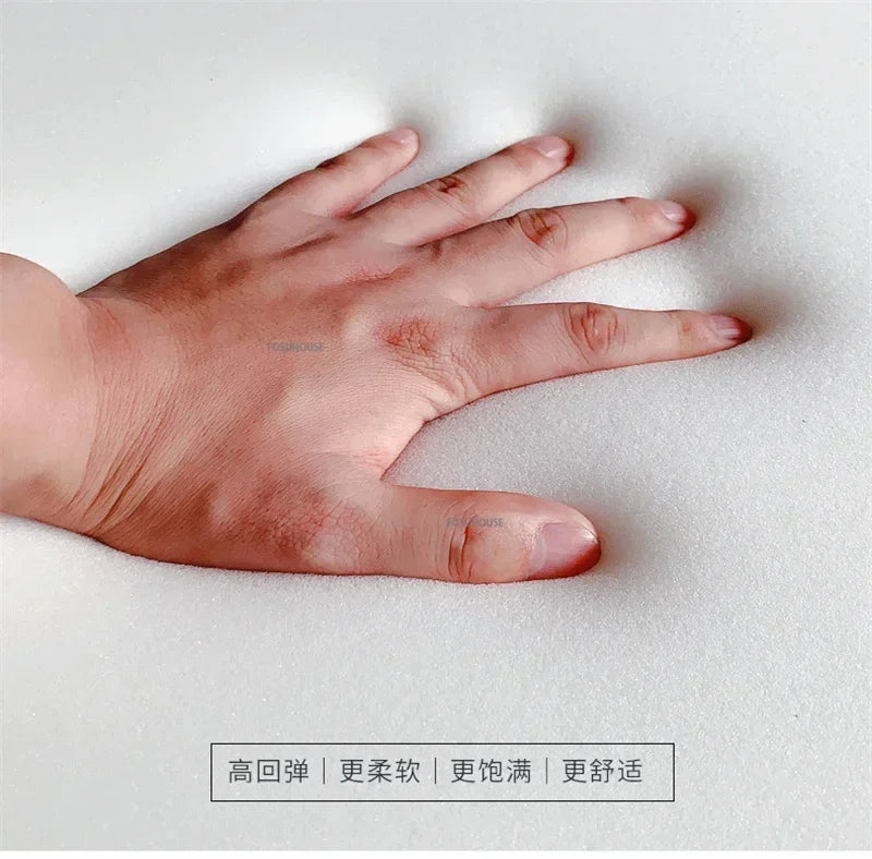 Minimalist Backrest Chair Makeup Stool Vanity Cute Light Luxury Dressing Table Modern Furniture