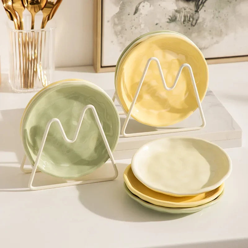 Luxury Ceramic Snack Plate