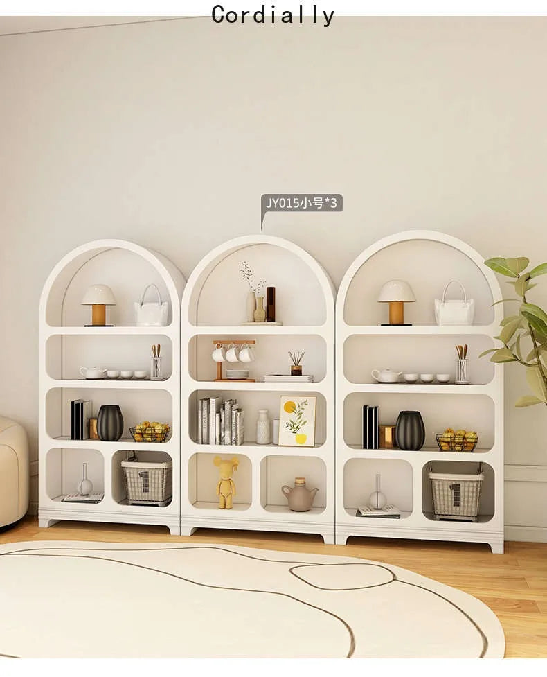 Lattice Arched Cabinets, Display Cases