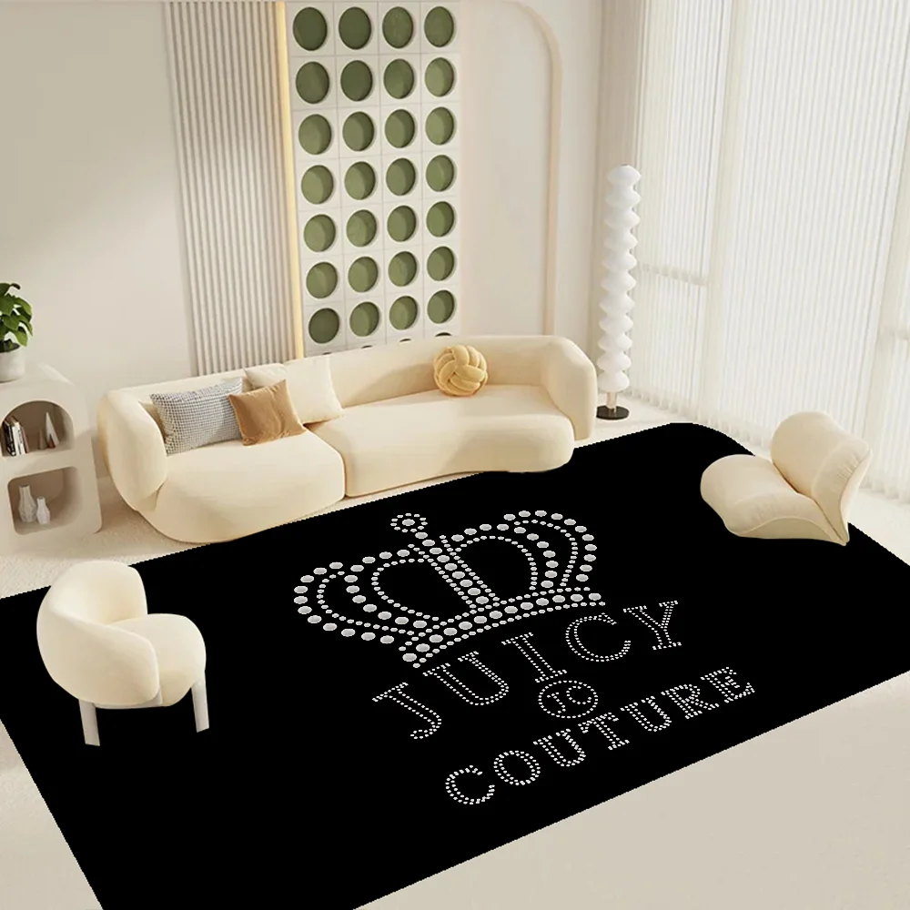 Fashion Juicy Cool Couture Floor Mat Style Soft Bedroom Floor House Laundry Room Mat Anti-skid Bedside Area Rugs