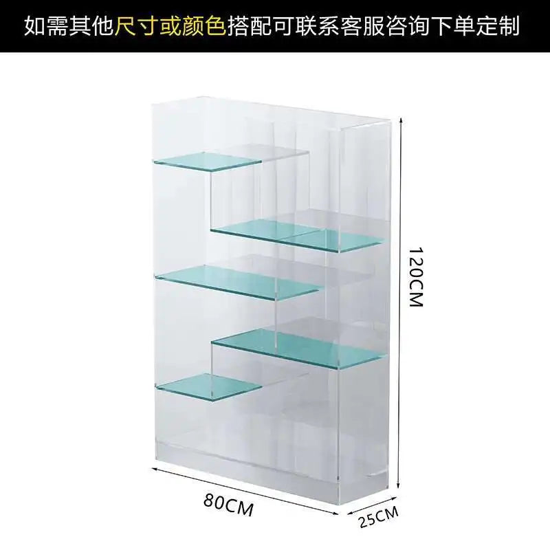 Multifunctional Bookcase Storage Shelves Modern Bookshelf Book Rack