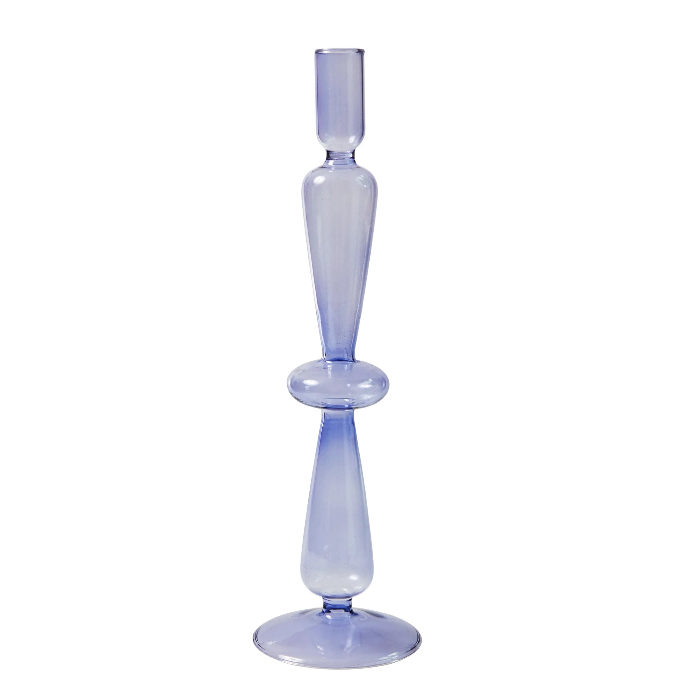 Taper Candle Holders Glass Candlesticks for Home Decoration Glass Vase