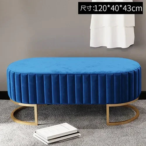 Ottomans Minimalist Shoe Portable Stools Cafe Viila Vanity Stool Home Furniture Portable Stool