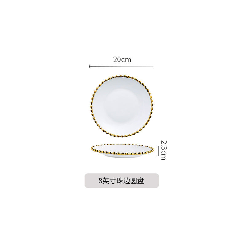 Luxury Love Plate Ceramic Plate