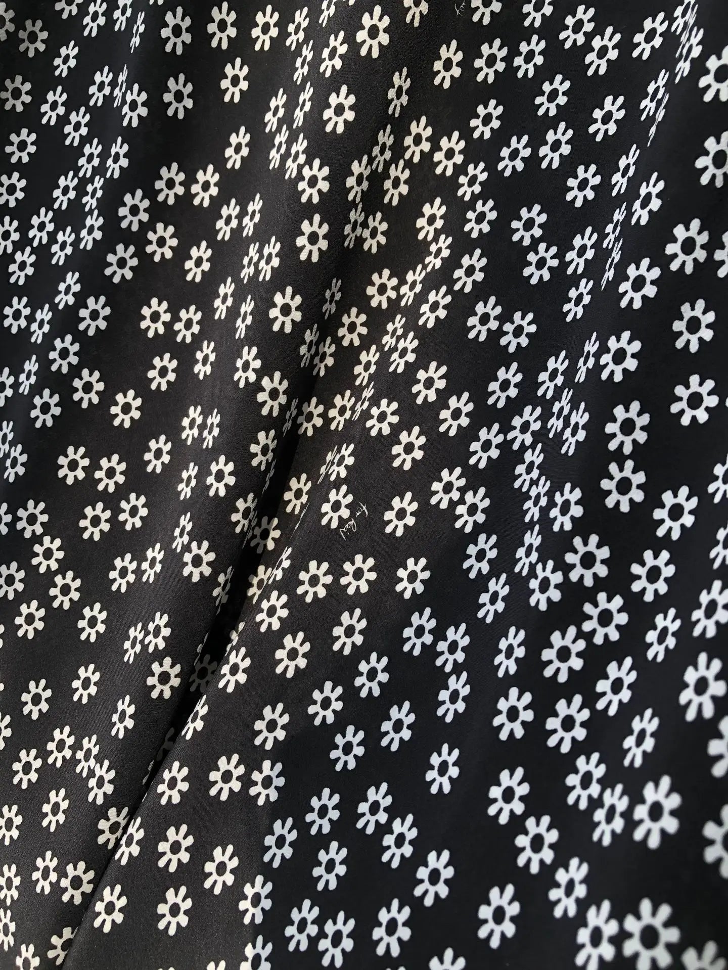 French Daisy Vintage Girl Silk Polka Dots U Neck V Back Sexy Summer Women Long Dress