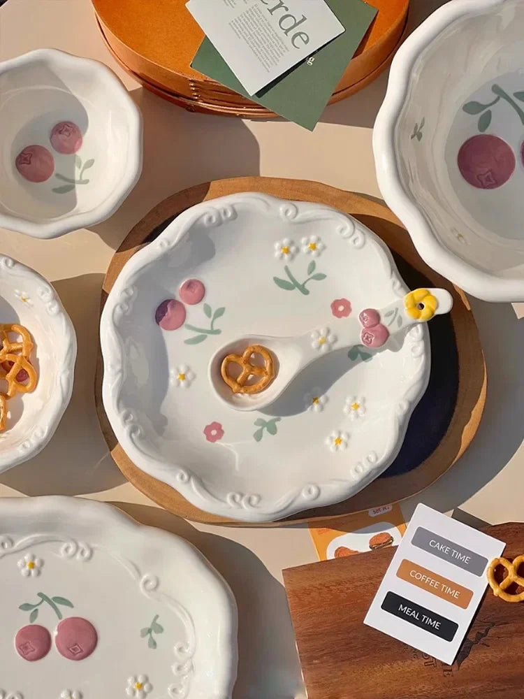 Cute Ceramic Bowl Kitchen Home Accessories