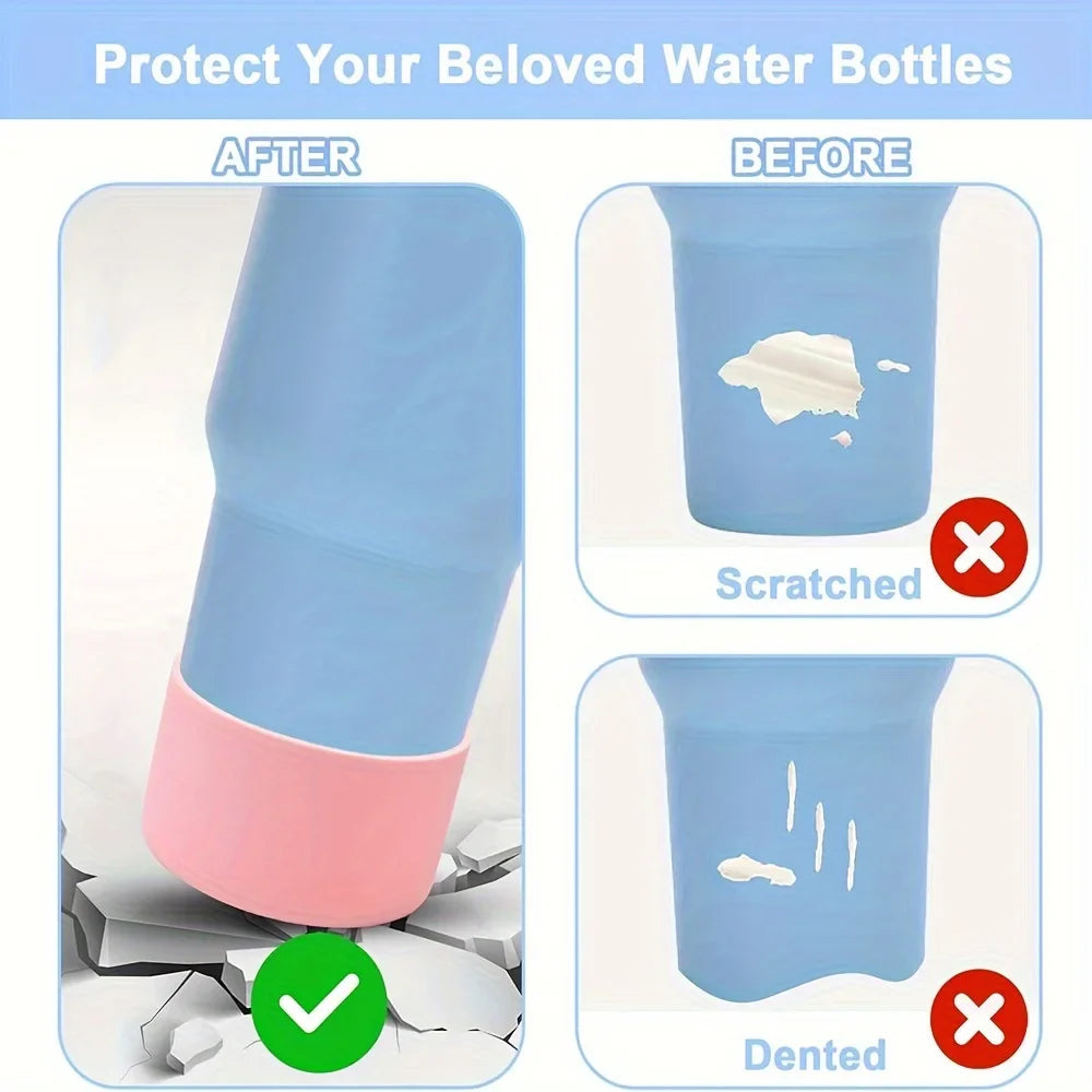 Stanley 9pcs Accessories for 40oz Tumbler Cup Spill Proof Stopper 10mm Straw Cover Cap Silicone Boot Charm Chain Straw and Brush