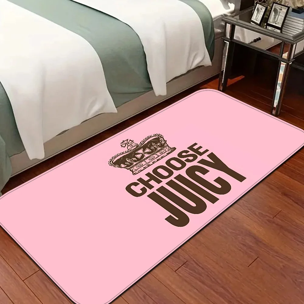 Fashion Juicy Cool Couture Floor Mat Style Soft Bedroom Floor House Laundry Room Mat Anti-skid Bedside Area Rugs