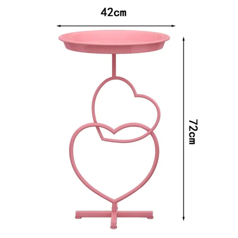 Romantic Pink Web Tables And Chairs