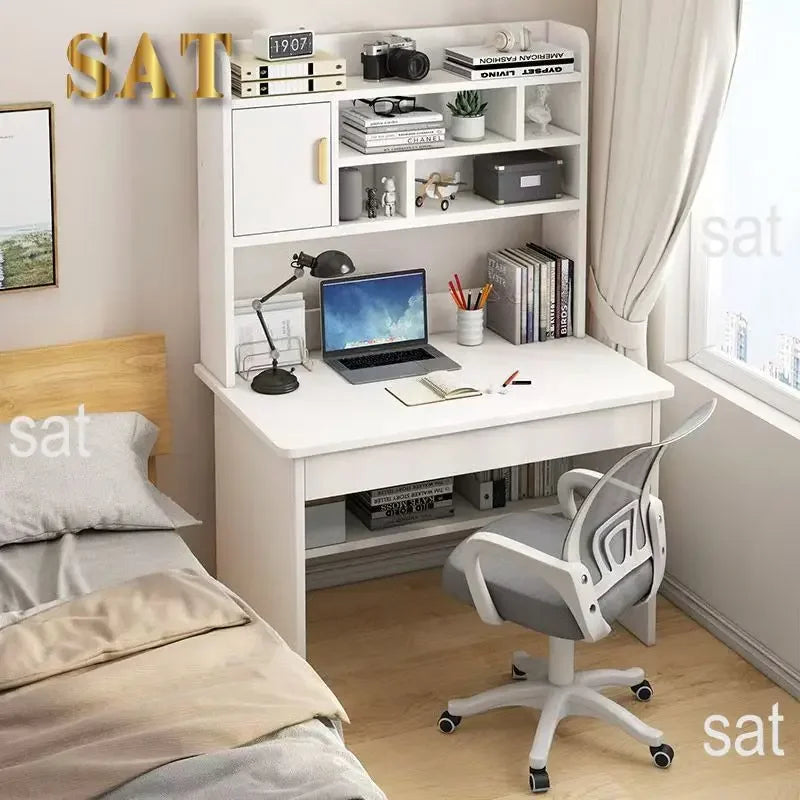 Simple Solid Wood Study Table