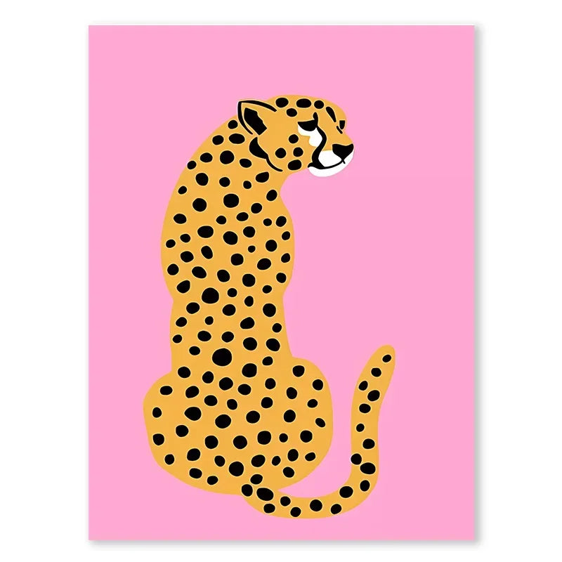 Matisse Bauhaus Angel Number Picasso Flower Wall Art Pink Tiger Poster Picture Modern Living Room Interior Decor