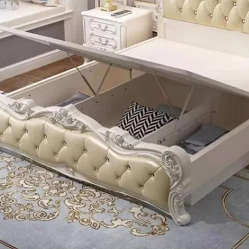 Luxury Frame Double Bed Furniture Sets
