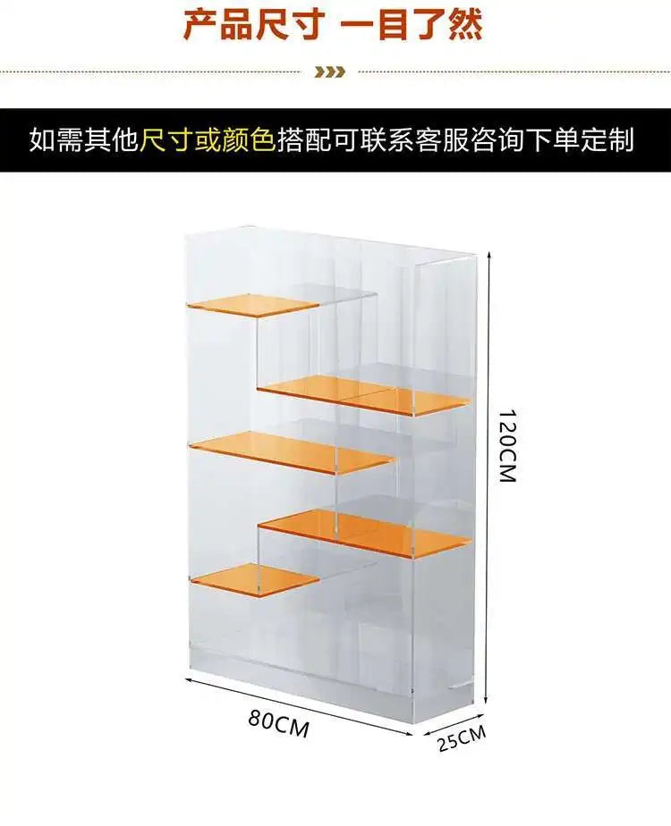 Multifunctional Bookcase Storage Shelves Modern Bookshelf Book Rack