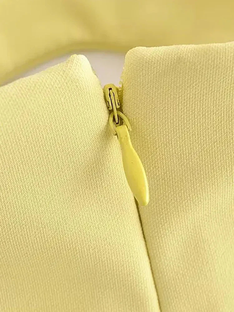 Women's Strapless Hollow Out Mini Dress, Sexy Sweetheart Neck, Back Zipper, Female Dresses, Fashion