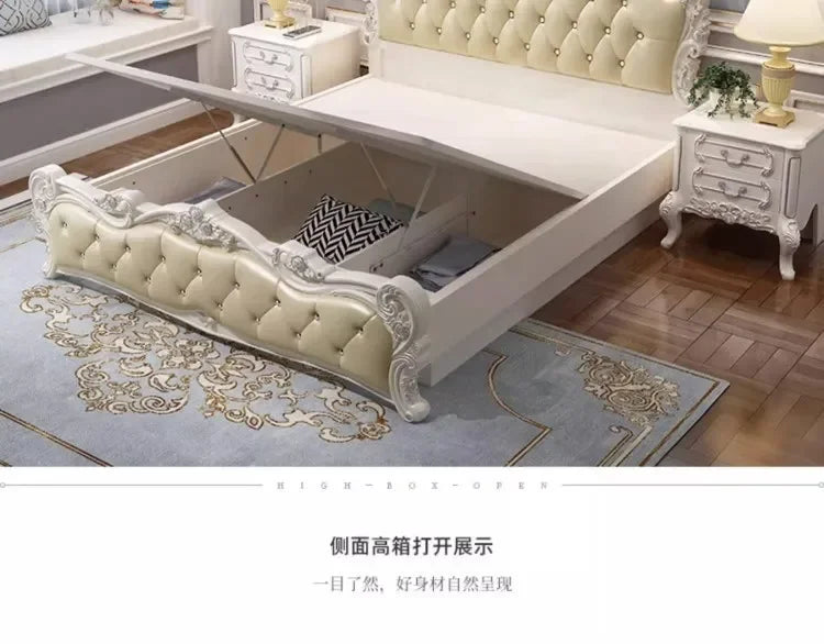 Luxury Frame Double Bed Furniture Sets