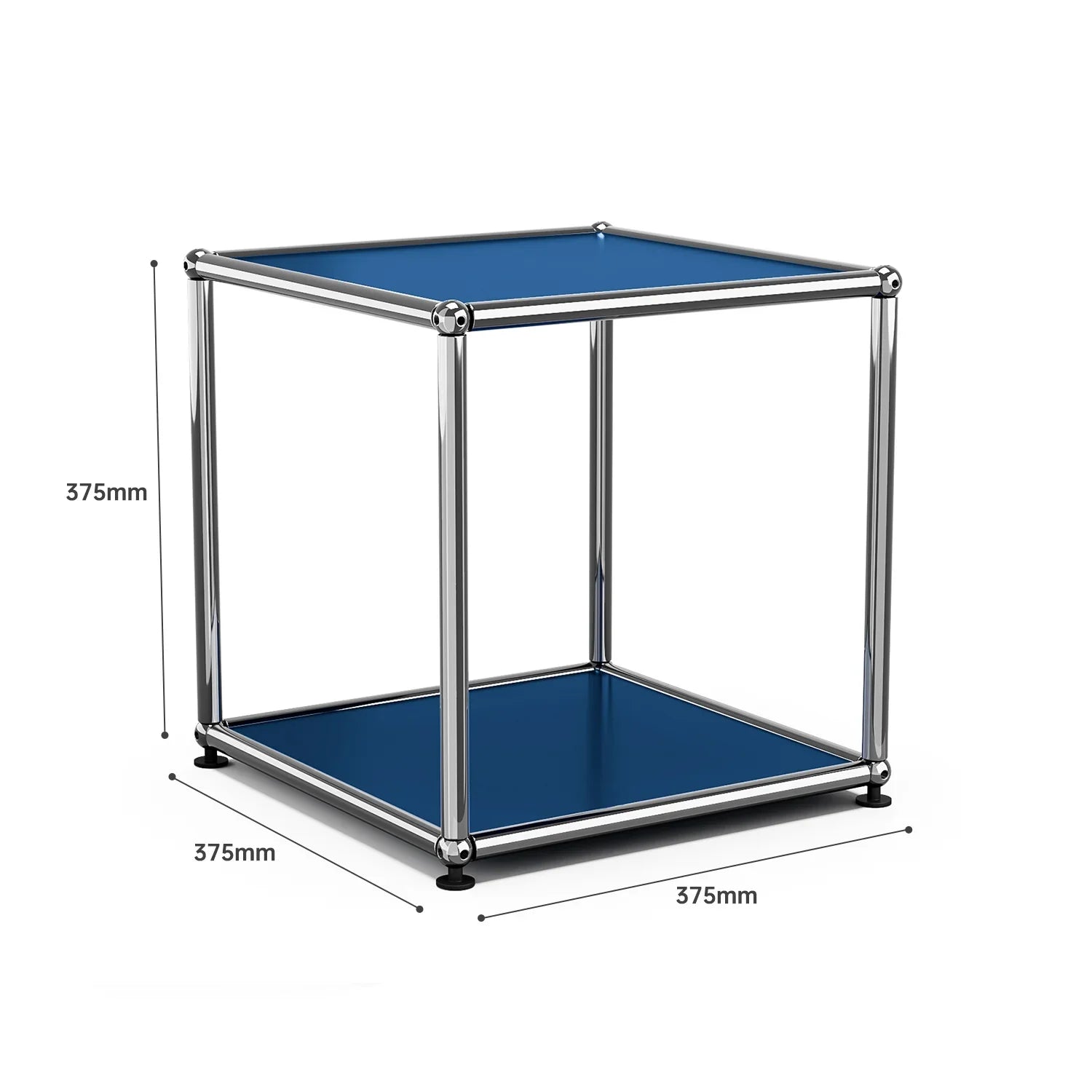 Modular Combination Storage Cabinet Middle Multi-function Haller Stainless Steel Structure with Door Furniture