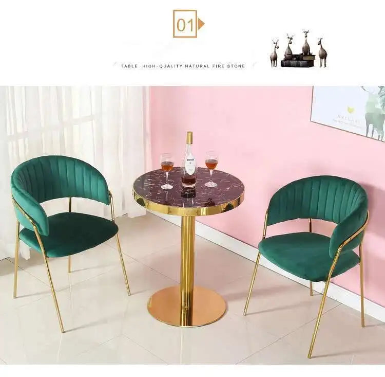 Dining Chairs Back Armchair