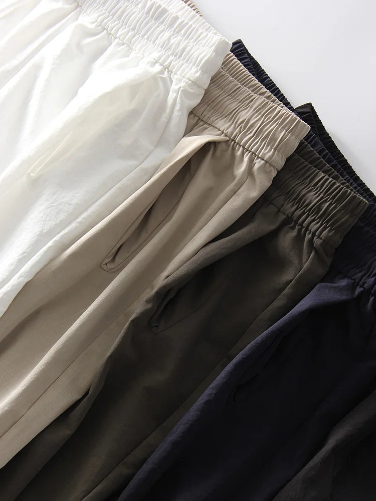 Summer Straight Leg Sweatpants For Women High Waist Jogger Wide Leg Trousers Women's Sports Pants White Sweatpants Wtpants Women