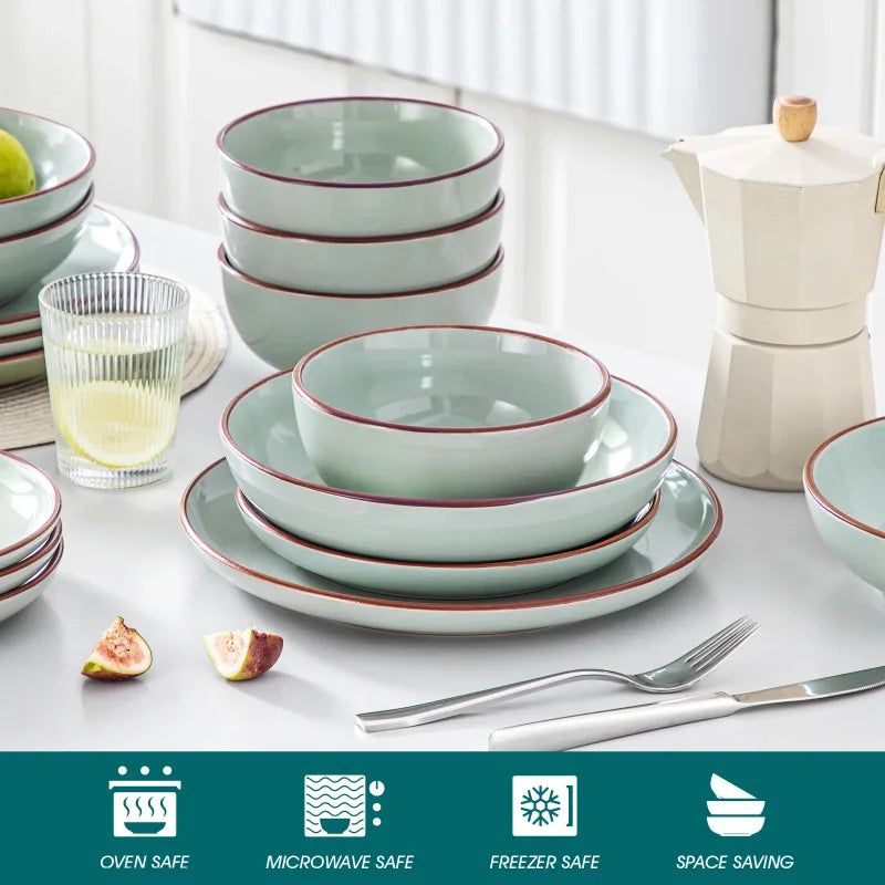 Stoneware 16-Piece Finnerware Set