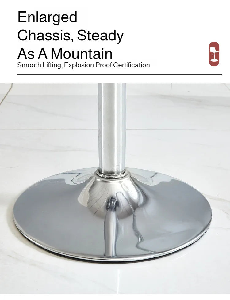 Home Dining Chair Front Desk Footstool Adjustable Lift Backrest Chair with High Stool