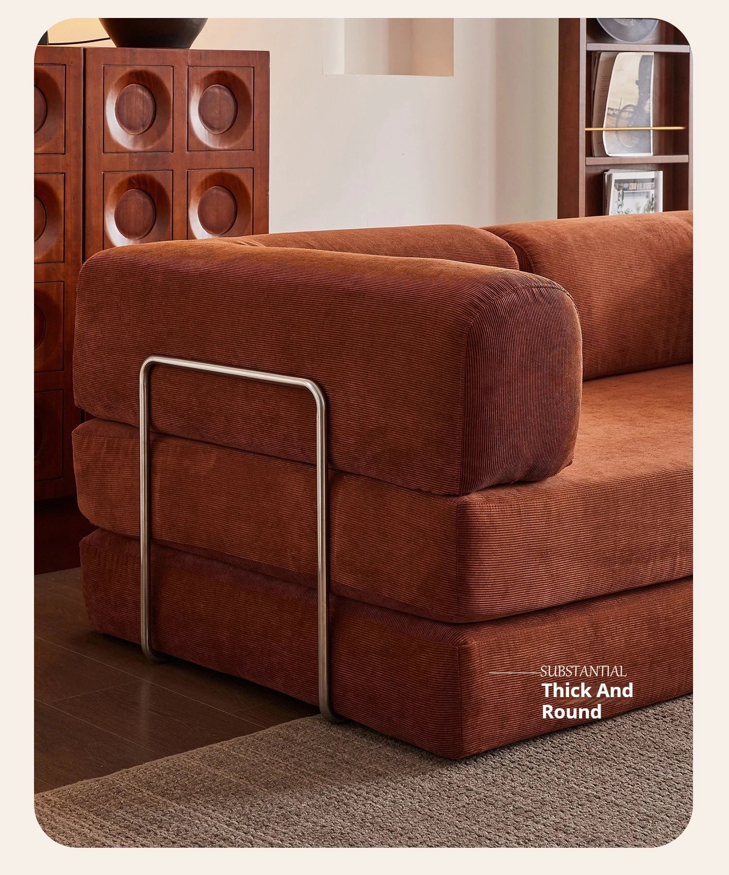 Luxury High-density Pure Corduroy Fabric