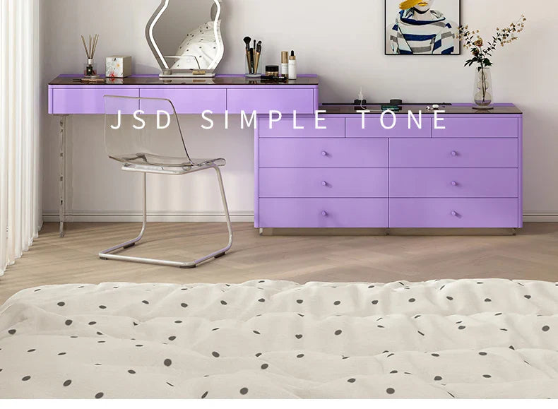 Luxury Drawers Vanity Tables Storage Nordic Cabinet Dressers Makeup Desk Drawers