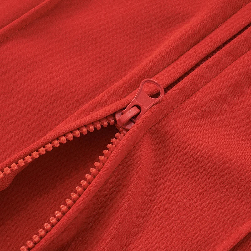 Casual Women 2 Piece Set Stretch Double Zip Tank Tops+Shorts Matching Patchwork Simple Basic Streetwear