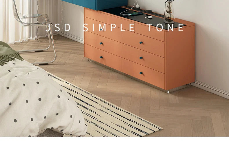 Luxury Drawers Vanity Tables Storage Nordic Cabinet Dressers Makeup Desk Drawers