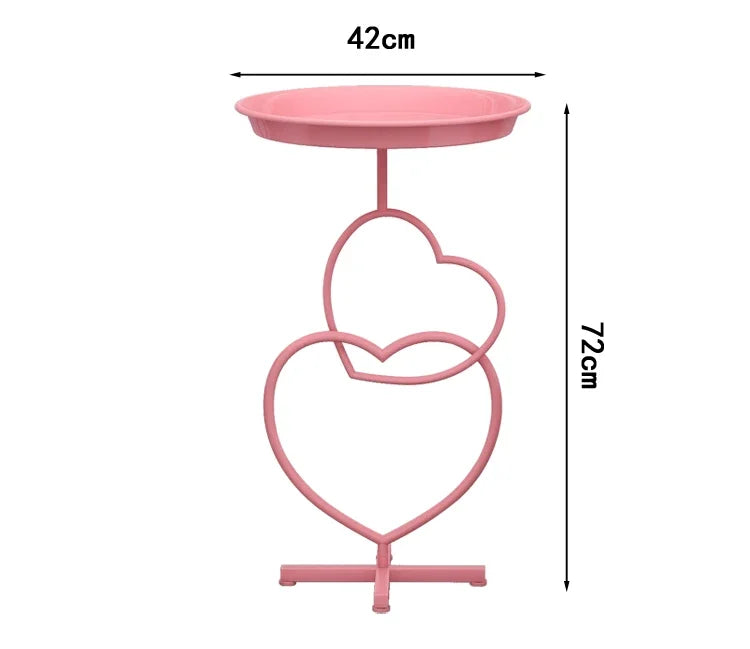 Romantic Pink Web Tables And Chairs