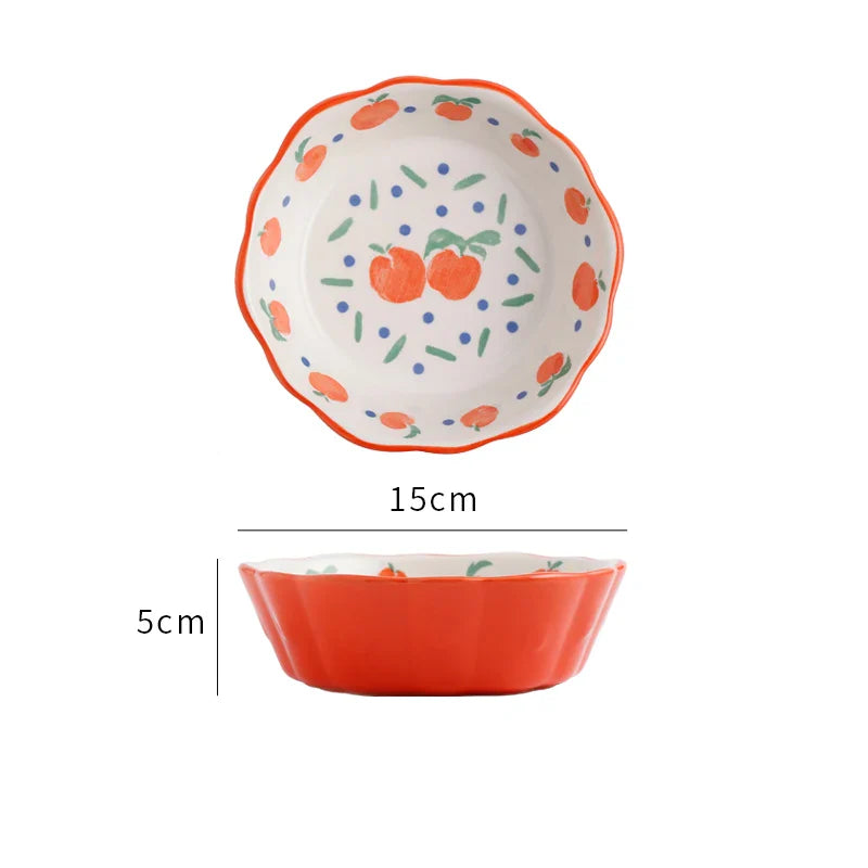 Cute Cartoon Fruit Tableware