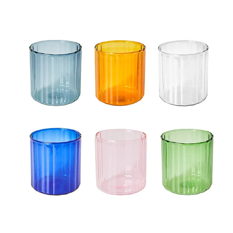 Colors Glass Cups Heat Resistant Glass