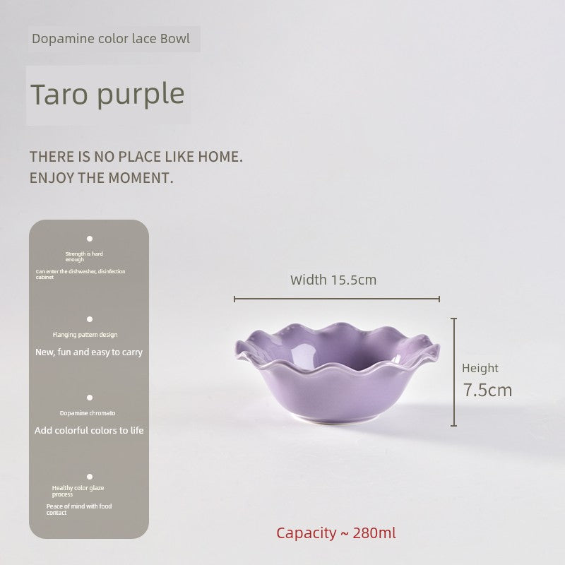 Gentle Lighting Dining Cream Style Ceramic Small Plate