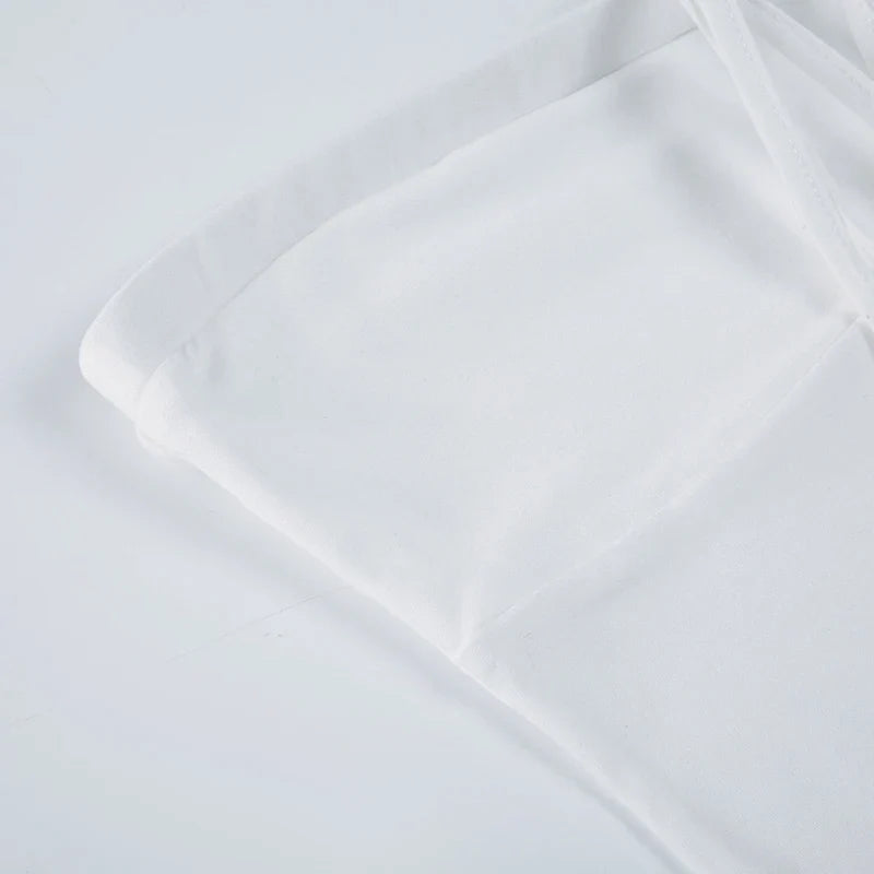 Women Straps Tops Backless Bow Lace Up Slim Flower Prints Fashion Trendy Blouses